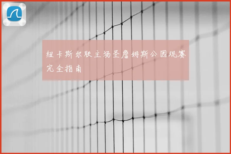纽卡斯尔联主场圣詹姆斯公园观赛完全指南